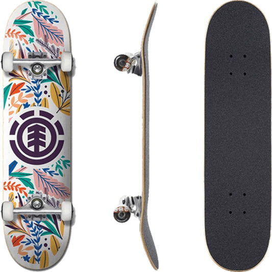 Element Skateboard Complete Floral Party 8" Pre-Assembled