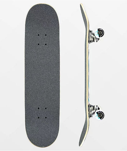 Element Skateboard Complete Hatched White Gold 8" Pre-Assembled (gong)