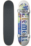 Element Magma Section 8 White Complete Skateboard