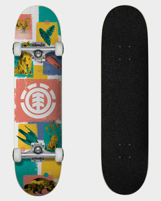 Element Skateboard Complete Naturalist 7.375" Pre-Assembled (BEST KID SIZE)