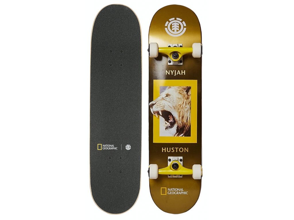 Element Skateboard Complete Nyjah King Jungle 7 75 Pre Assembled