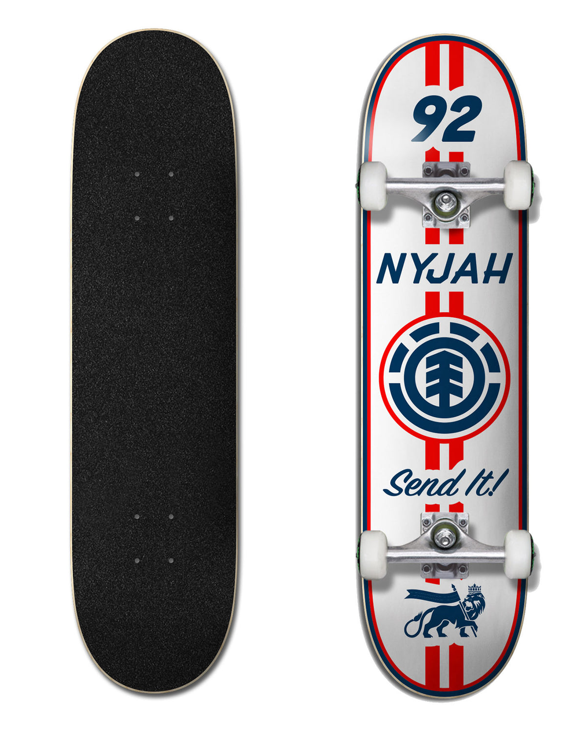 Element Skateboard Complete Nyjah Racing 8 Pre Assembled