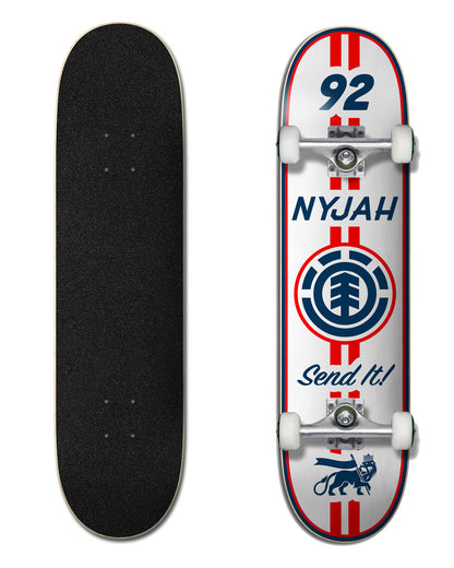 Element Skateboard Complete NYJAH RACING 8" Pre-Assembled