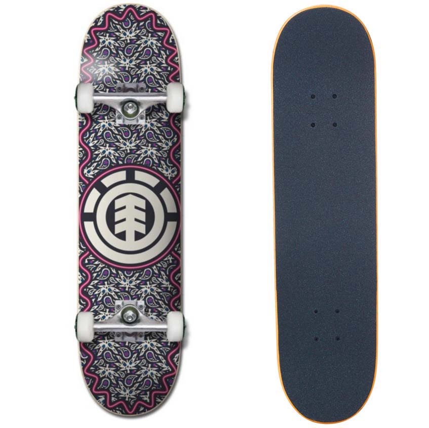Element Skateboard Complete Paisel 7 75 Pre Assembled
