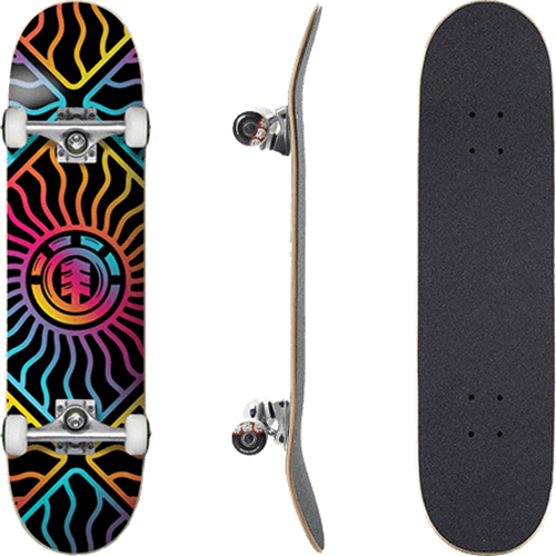 Element Skateboard Complete Solar Vibes 7.75" Pre-Assembled