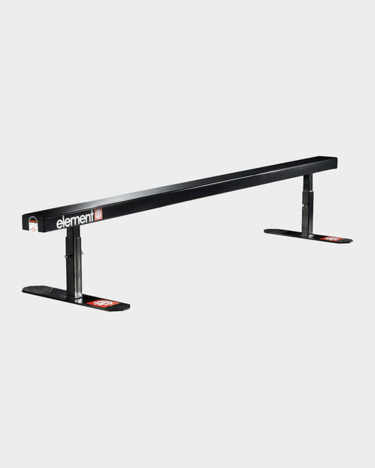Element Skateboards Flat Bar Skate Rail Black (Adjustable Height)