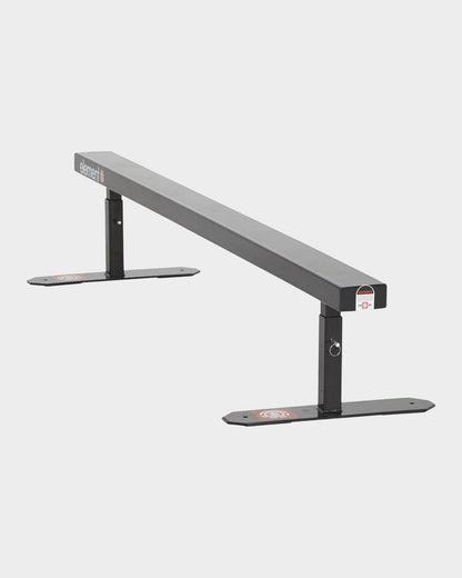 Element Skateboards Flat Bar Skate Rail Black (Adjustable Height)