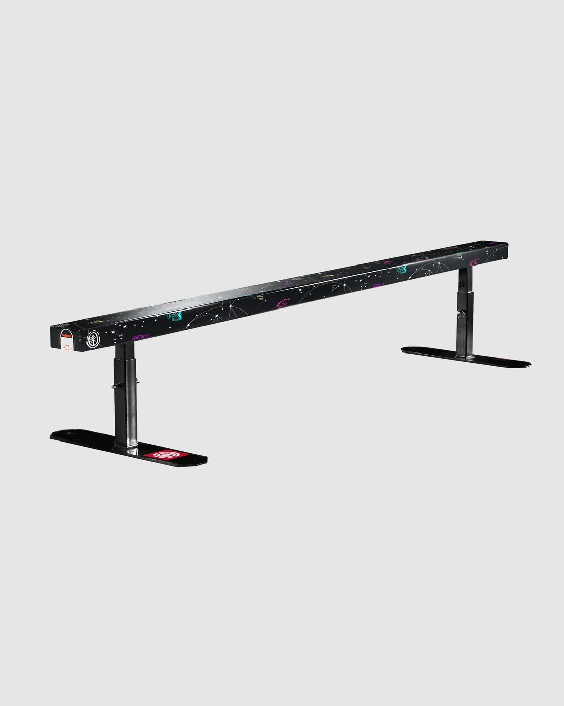 Element Skateboards Galaxy Flat Bar Skate Rail Black Adjustable Height