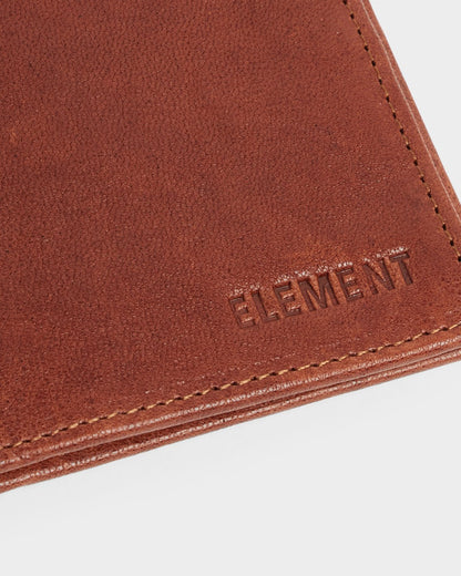 Element Skateboards Wallet Chief Chocolate Tri-Fold (RFID Blocking)