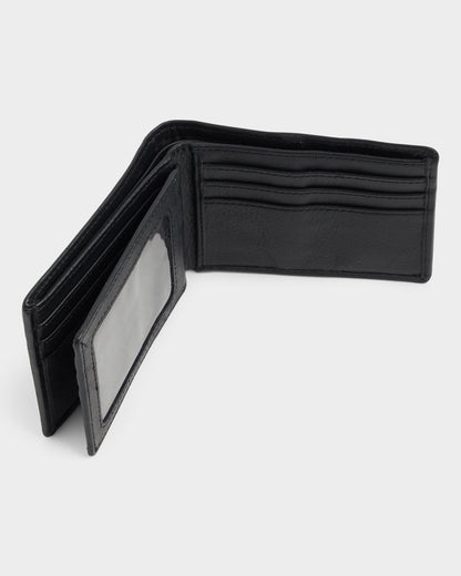 Element Skateboards Wallet Chief Flint Black Tri-Fold (RFID Blocking)