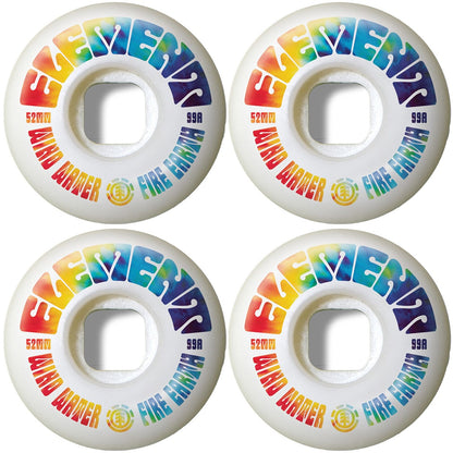 Element Wheels TRIP OUT 52mm 99A Skateboard Urethane