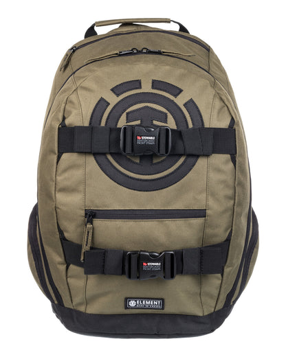 Element Backpack Mohave Army Skateboard Straps 30L Travel/School Bag