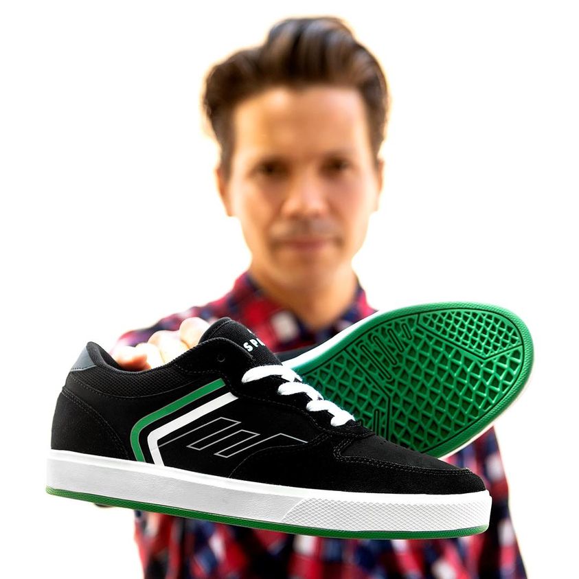 Emerica Shoes Ksl G6 Black Skateboard Sneakers Spanky