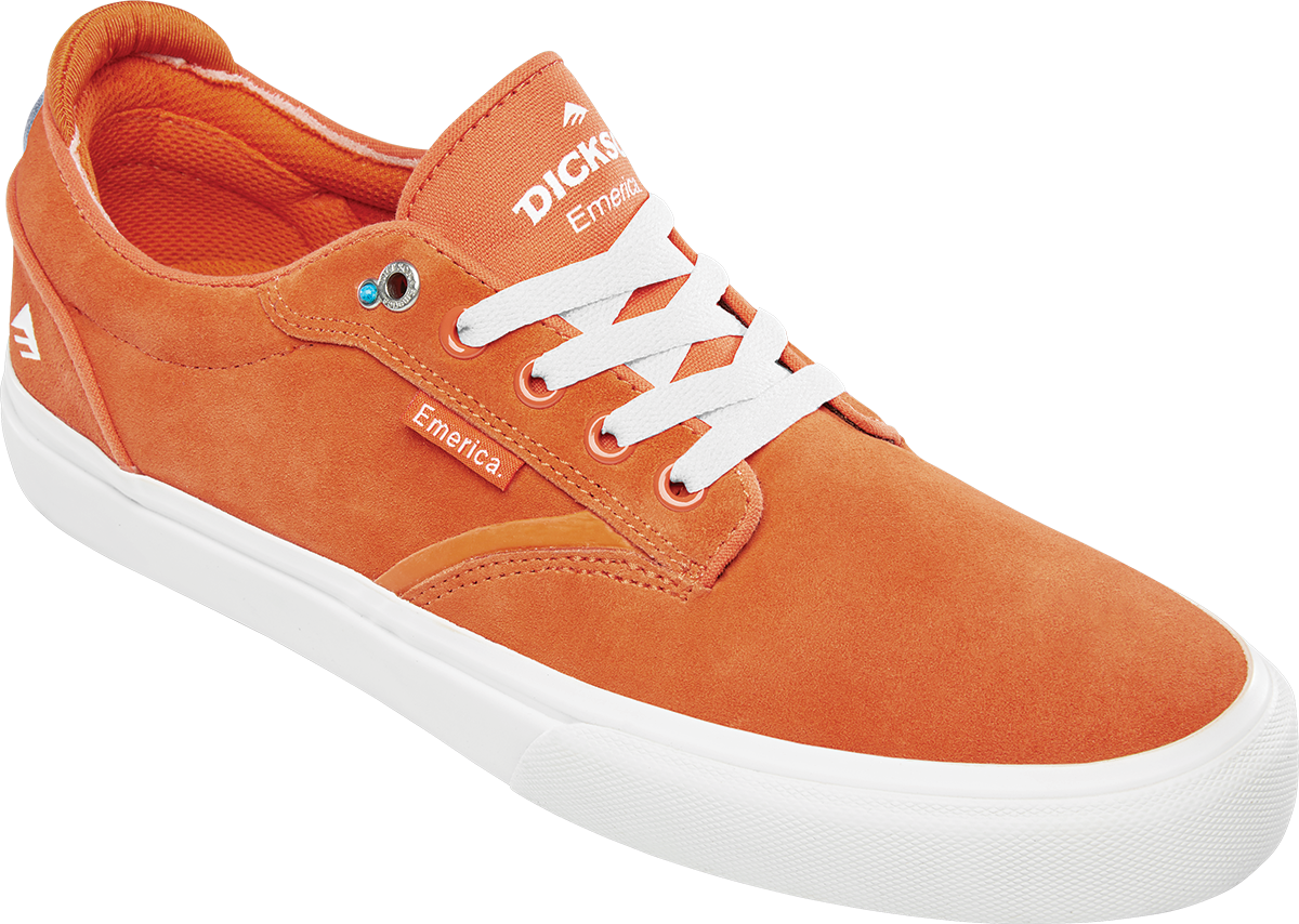 Emerica Shoes Dickson Orange US SIZE Skateboard Sneakers
