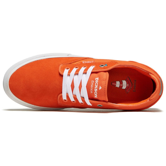 Emerica Shoes Dickson Orange US SIZE Skateboard Sneakers