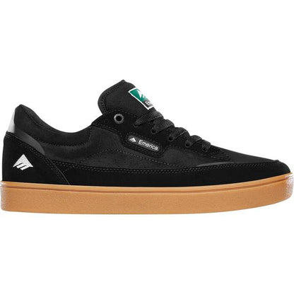 Emerica Shoes Gamma Black Gum US SIZE Skateboard Sneakers
