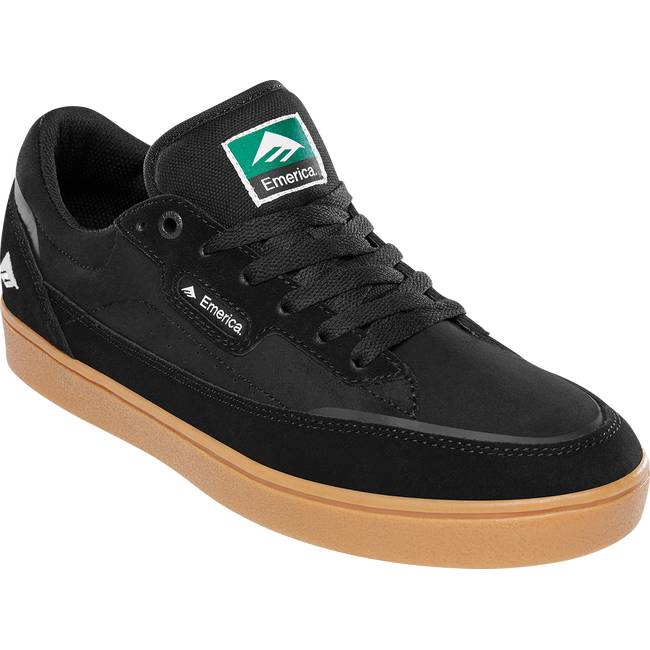 Emerica Shoes Gamma Black Gum US SIZE Skateboard Sneakers