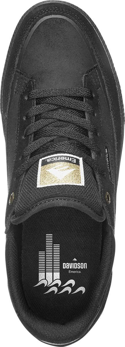 Emerica Shoes Gamma G6 Black Black Julian Davidson US SIZE Skateboard Sneakers
