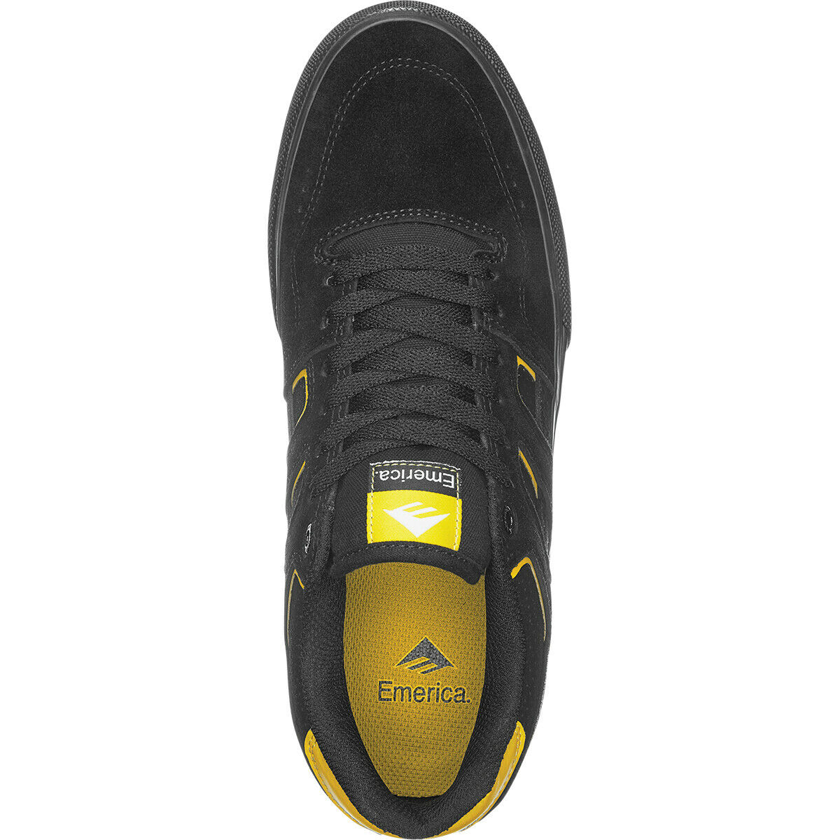 Emerica Shoes Tilt G6 Vulc Black Yellow Black US SIZE Skateboard Sneakers