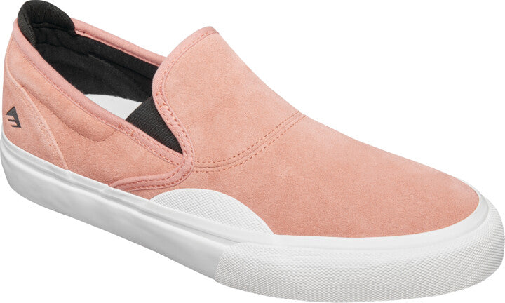 Emerica Shoes Wino G6 Slip On Pink White Skateboard Sneakers