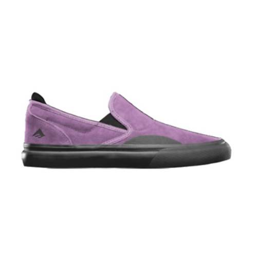 Emerica Shoes Wino G6 Slip On Violet Skateboard Sneakers