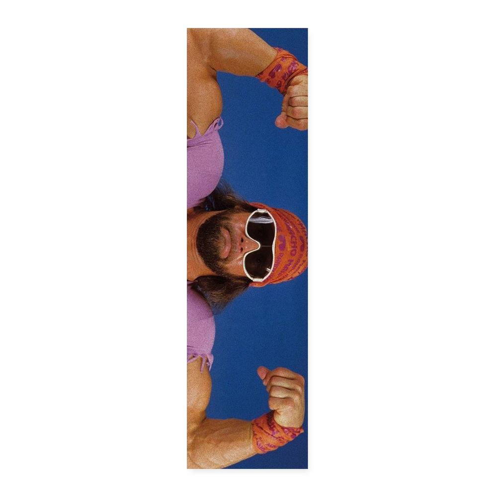 Enjoi Randy Macho Man Savage Grip Wwe Skateboard Griptape