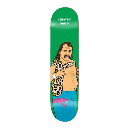 Enjoi Skateboard Deck Body Slam R7 Caswell Berry 8.25" WWE Jake The Snake