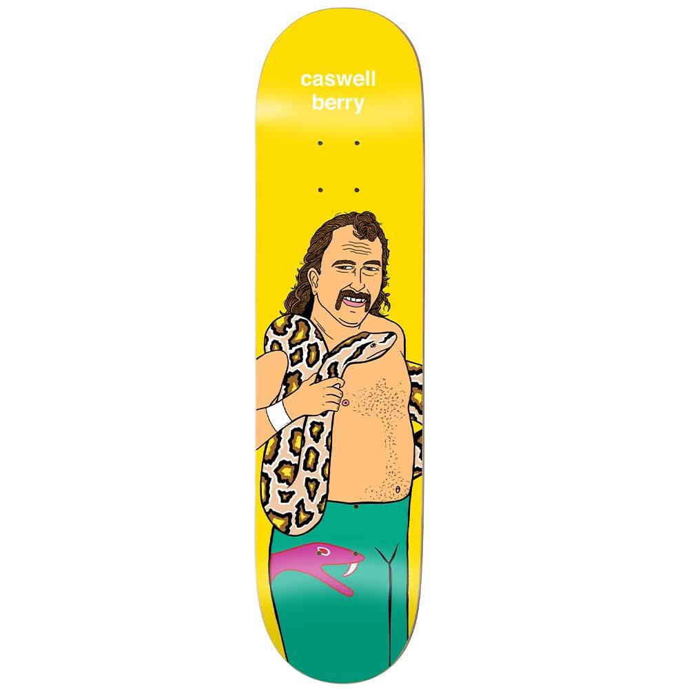 Enjoi Skateboard Deck Body Slam R7 Caswell Berry 8 25 Wwe Jake The Snake
