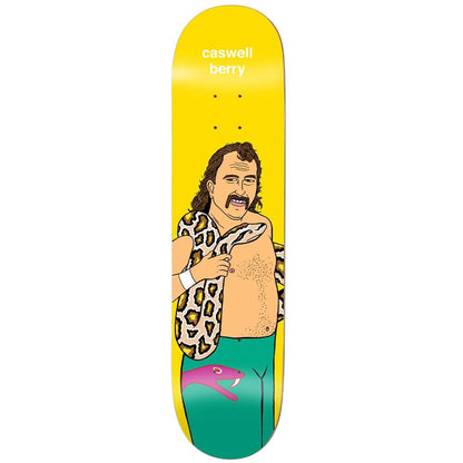 Enjoi Skateboard Deck Body Slam R7 Caswell Berry 8.25" WWE Jake The Snake