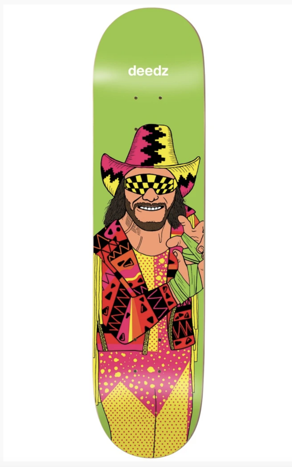 Enjoi Skateboard Deck Body Slam R7 Didrik Deedz Galasso 9 Wwe Randy Savage