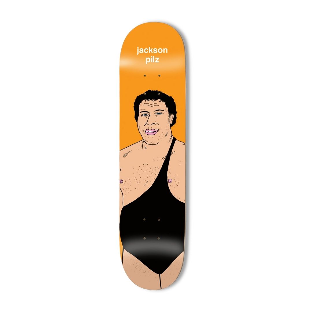 Enjoi Skateboard Deck Body Slam R7 Jackson Pilz 8 25 Wwe Andre The Giant