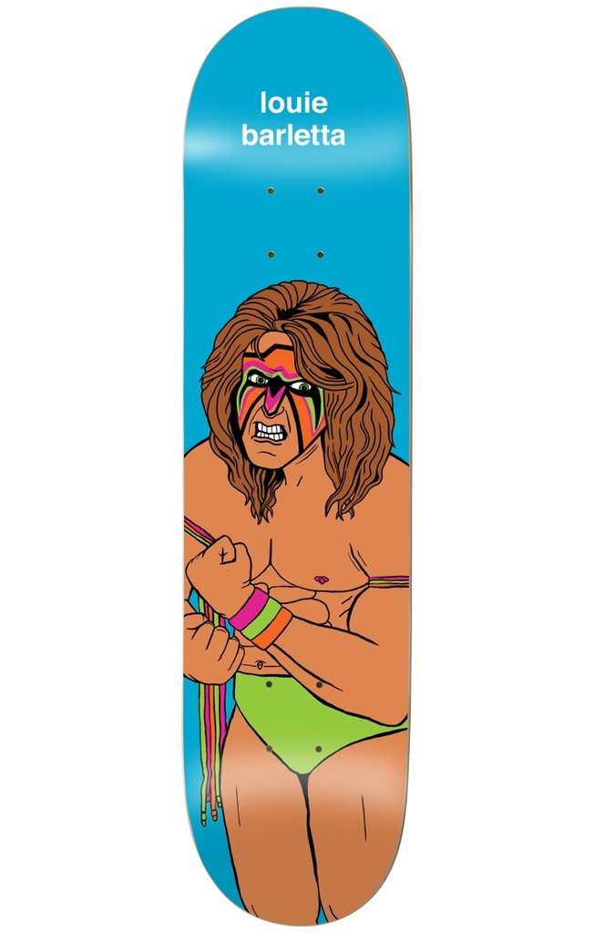 Enjoi Skateboard Deck Body Slam R7 Louie Barletta 8 Wwe Ultimate Warrior