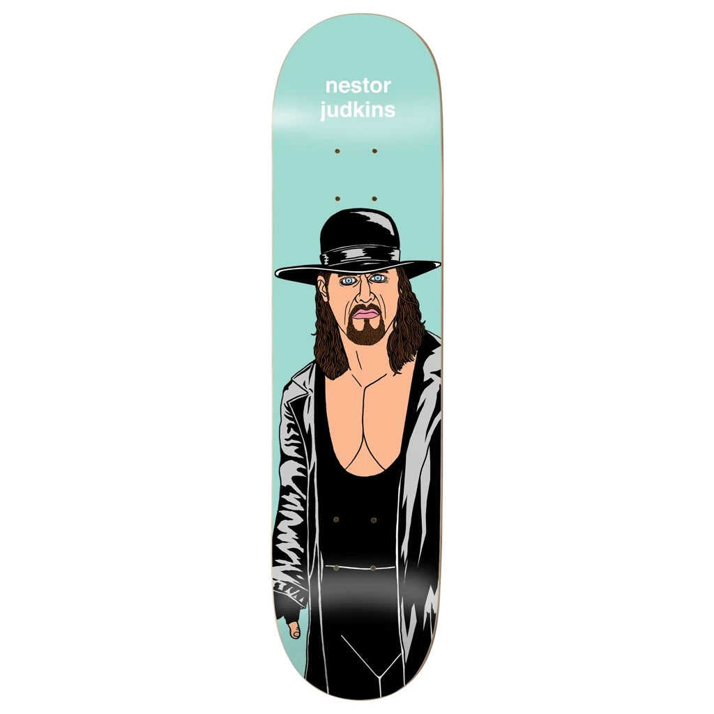 Enjoi Skateboard Deck Body Slam R7 Nestor Judkins 8 25 Wwe The Undertaker
