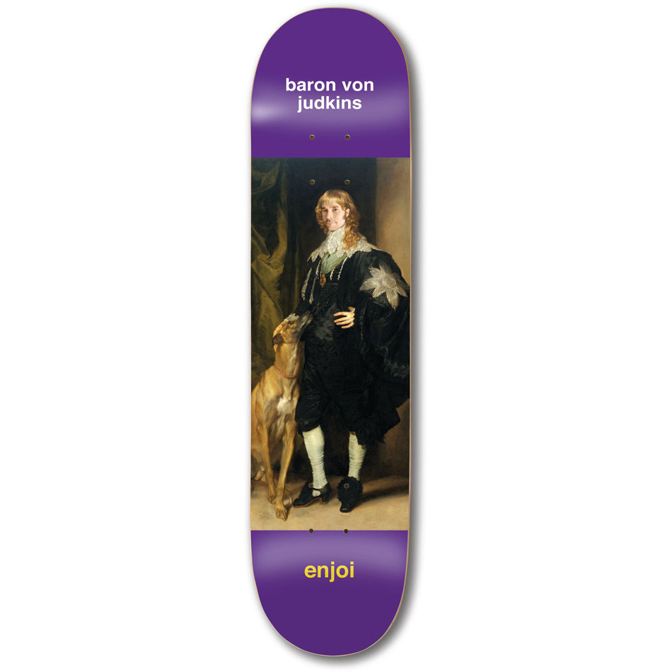 Enjoi Skateboard Deck Renaissance Impact Light Nestor Judkins 8 25
