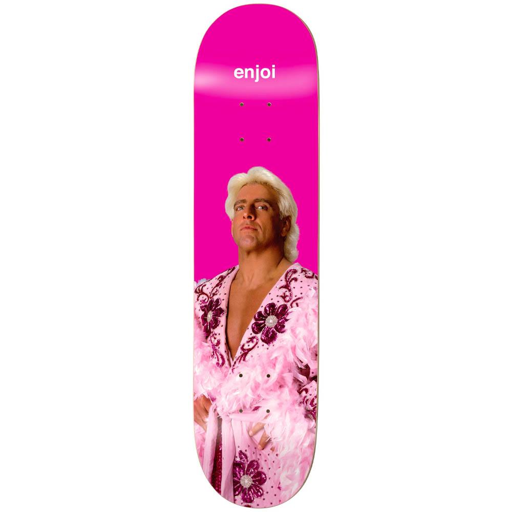 Enjoi Skateboard Deck The Nature Boy Ric Flair Pink 8 25
