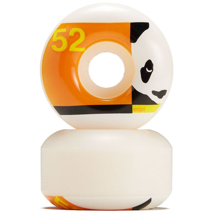 Enjoi Skateboard Wheels Box Panda Orange 52mm