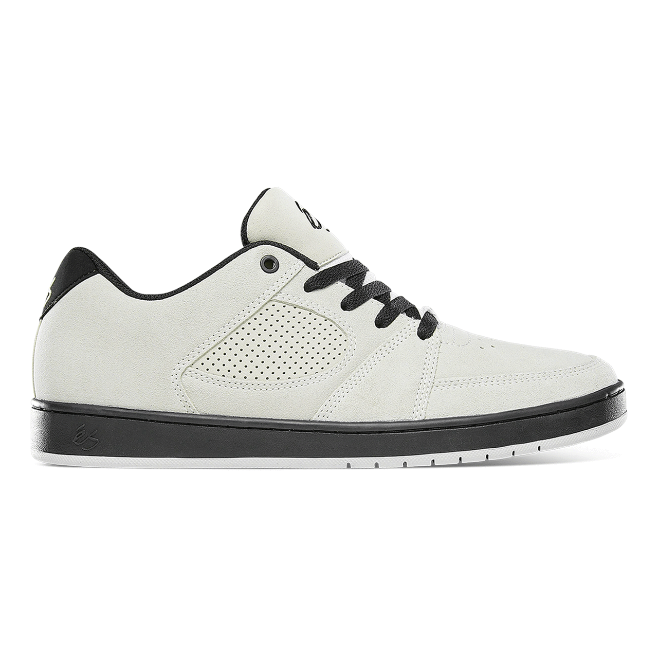 eS Shoes Accel Slim Kelly Hart White Black White USA SIZE Skateboard Sneakers