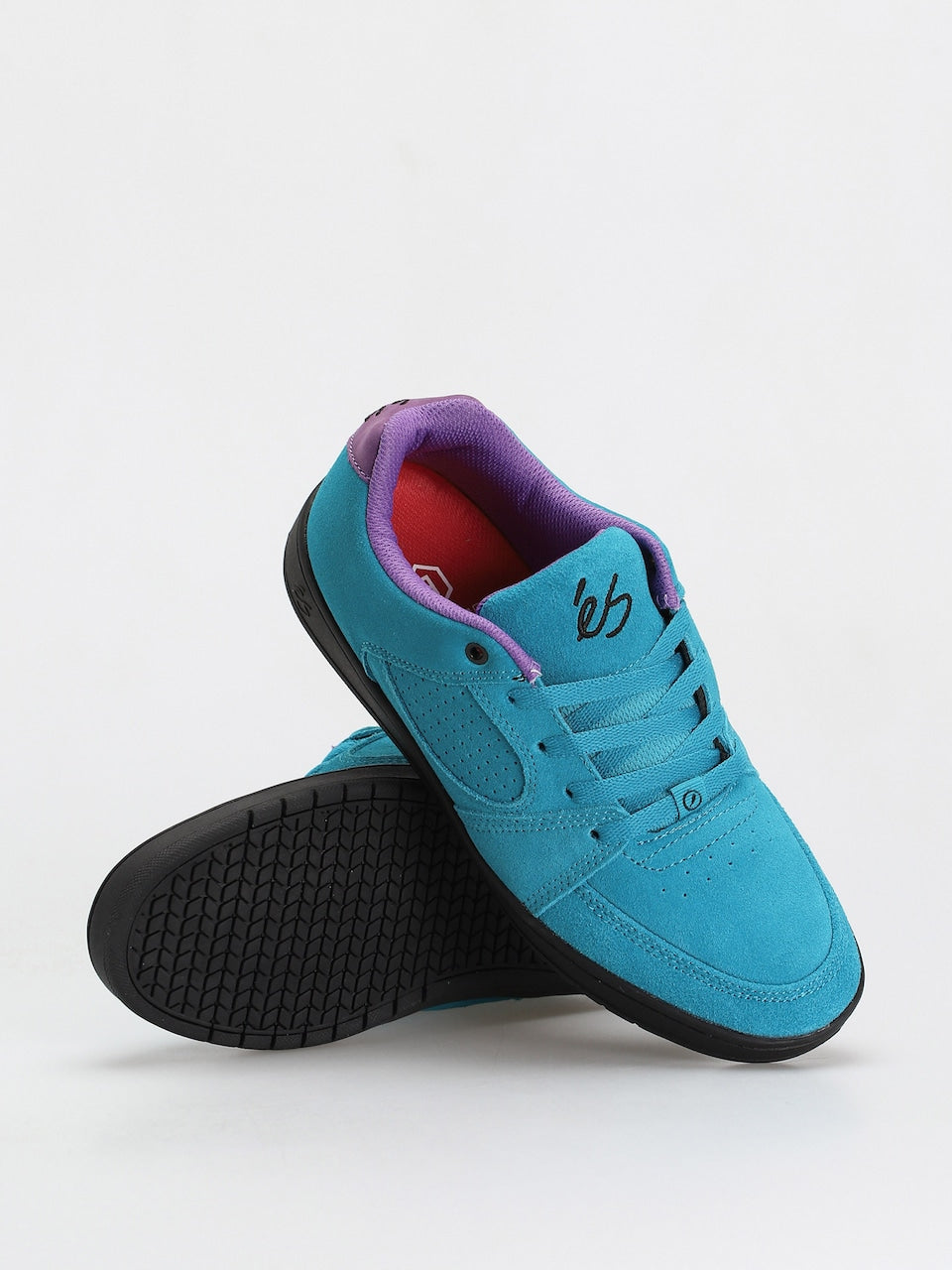 Es Shoes Accel Teal Black Usa Size Skateboard Sneakers
