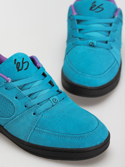 eS Shoes Accel Slim Teal Black USA SIZE Skateboard Sneakers