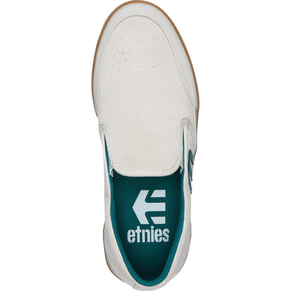 Etnies Shoes Marana Slip XLT White Green Gum Page US SIZE Skateboard Sneakers