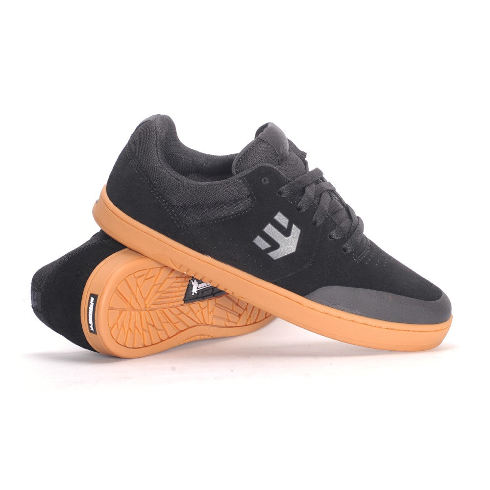 Etnies Shoes Marana X Michelin Black Dark Grey Gum Us Size Skateboard Sneakers