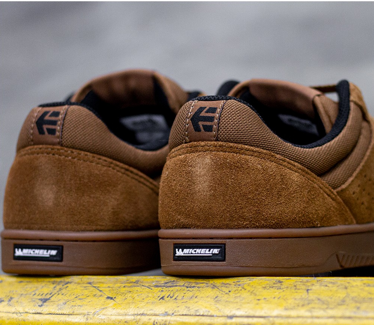 Etnies Shoes Marana Michelin Black Brown Black Gum US SIZE Skateboard Sneakers