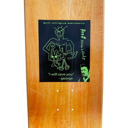 Frog Skateboards Deck Evil Wingus (Pat G) 8.6"