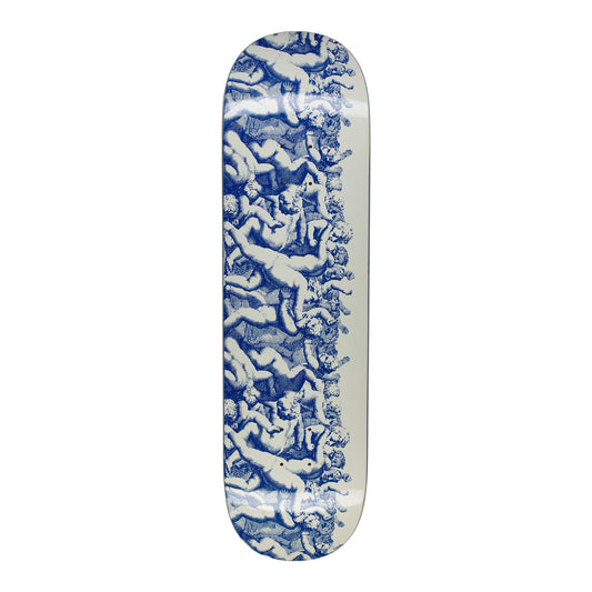 FA Skateboard Deck Cherub Fight Ivory/Blue 8.25" FKN Awesome