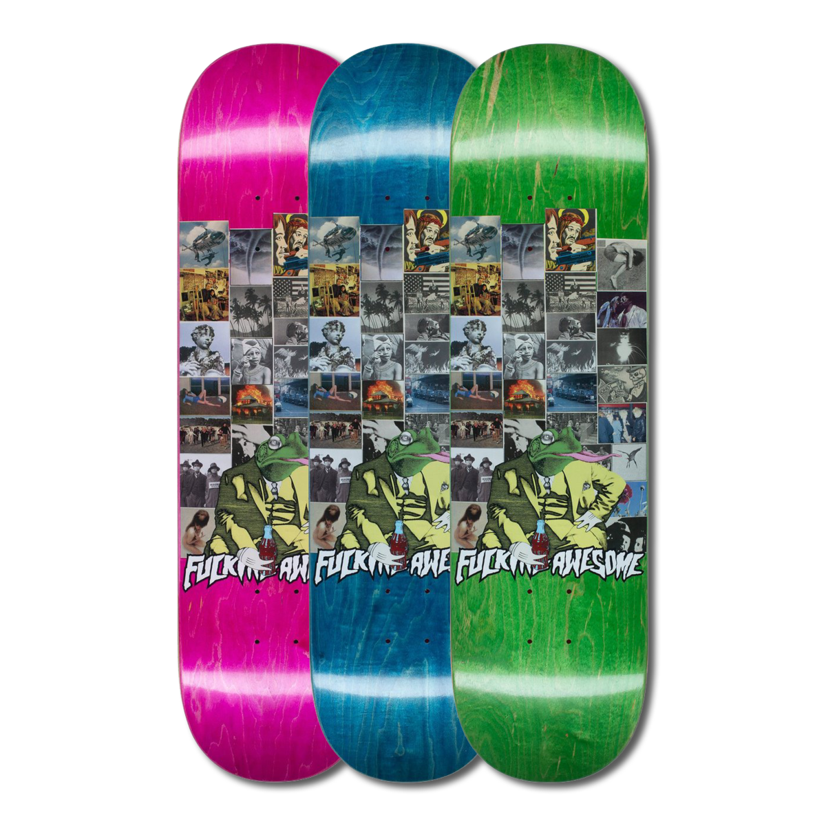 FA Skateboard Deck Frogman 2 8.25" Fkn Awesome