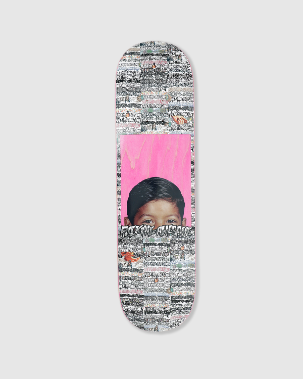 Fa Skateboard Deck Louie Logo Class Photo 8 38 Fkn Awesome