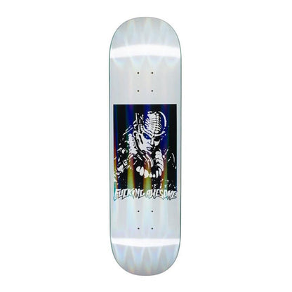FA Skateboard Deck Oculus White 8.5" Fkn Awesome