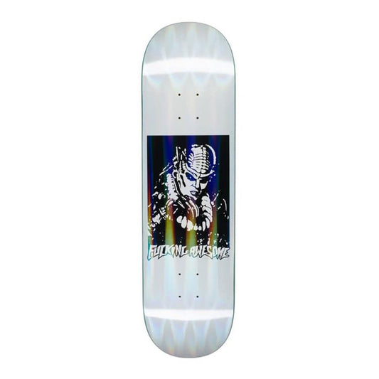 FA Skateboard Deck Oculus White 8.5" Fkn Awesome