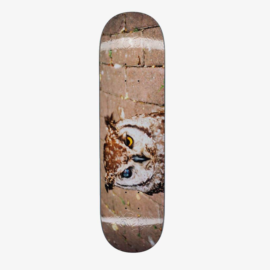 FA Skateboard Deck Owl Photo Jason Dill 8.38" Fkn Awesome