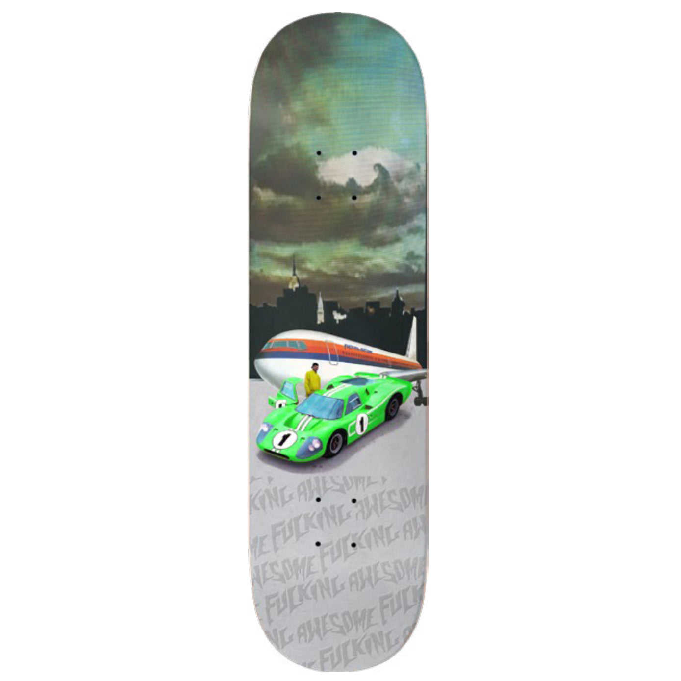 FA Skateboard Deck Racer 2 Tyshawn Jones 8.18" Fkn Awesome
